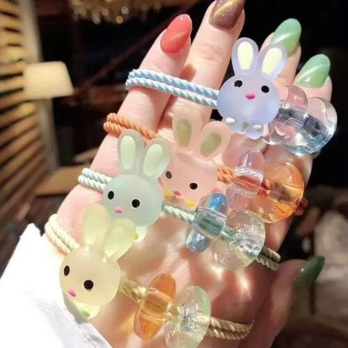 韩网红可爱卡通兔子发绳