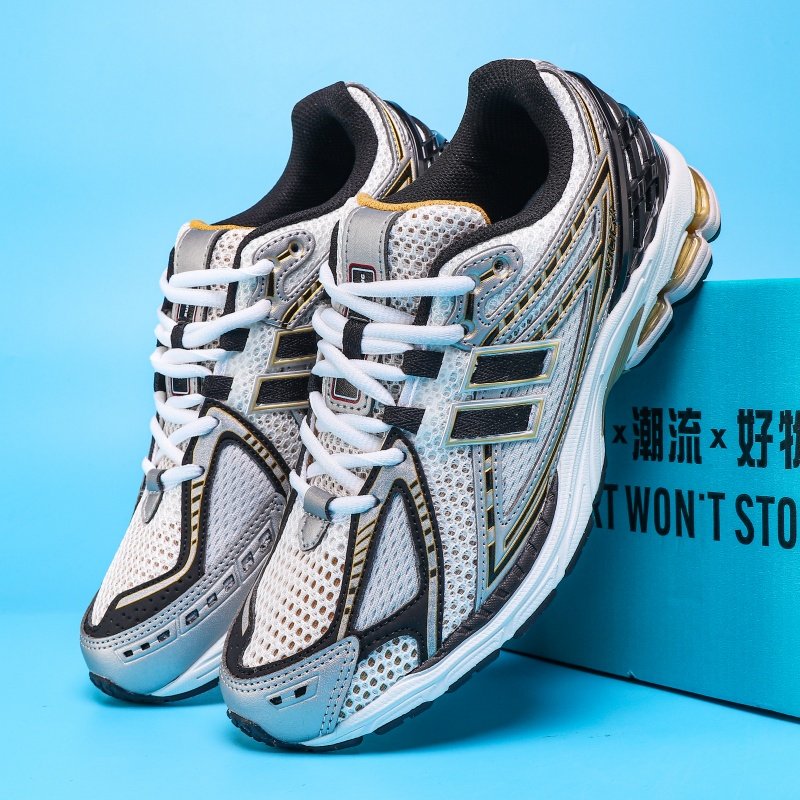 1906R液体银复古莆田运动网布透气健身房训练舒适老爹鞋慢跑男女