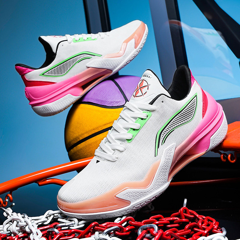 利刃5V2低帮实战专业比赛体育生训练篮球鞋运动室内外男女生球鞋