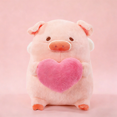 可爱新款告白小猪公仔