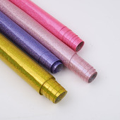 厂家现货 金葱粉彩色膜格丽特 巴黎砖石有色PVC金葱闪粉闪光面料