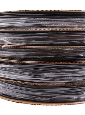 沃尔WTT 绝缘电工用电缆电线热缩管 黑色 套管 1mm-30mm切管