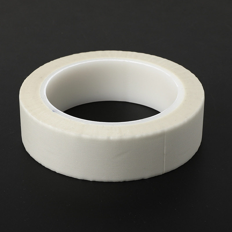 耐高温玻璃布胶带单面耐热玻璃布胶带马达机专用绑扎高温胶带