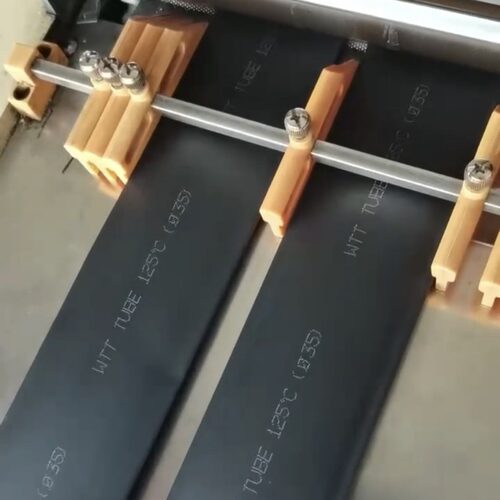 热缩管黑色WTT热缩套管电线保护套2倍印字防水绝缘套管加厚