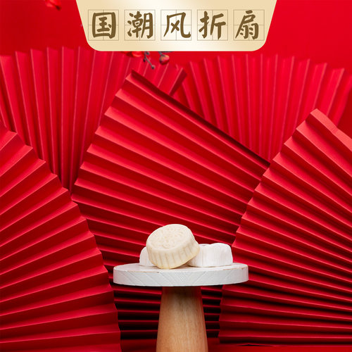 折扇复古拍照道具摆件化妆品国潮