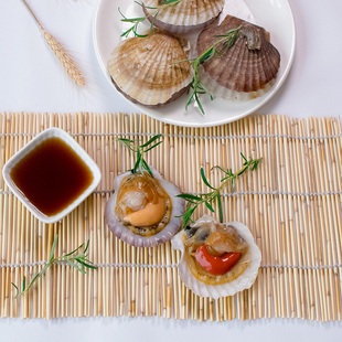 海产品拍摄道具秸秆席海鲜刺身拍照日式料理寿司韩式美食摄影道具