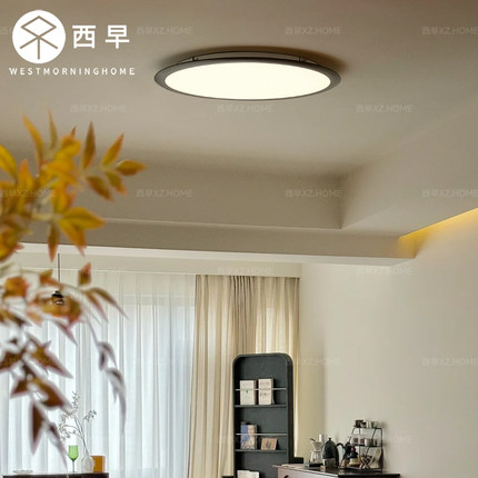 西早全光谱LED护眼吸顶灯客厅主灯主卧室灯现代简约灯具全屋套餐