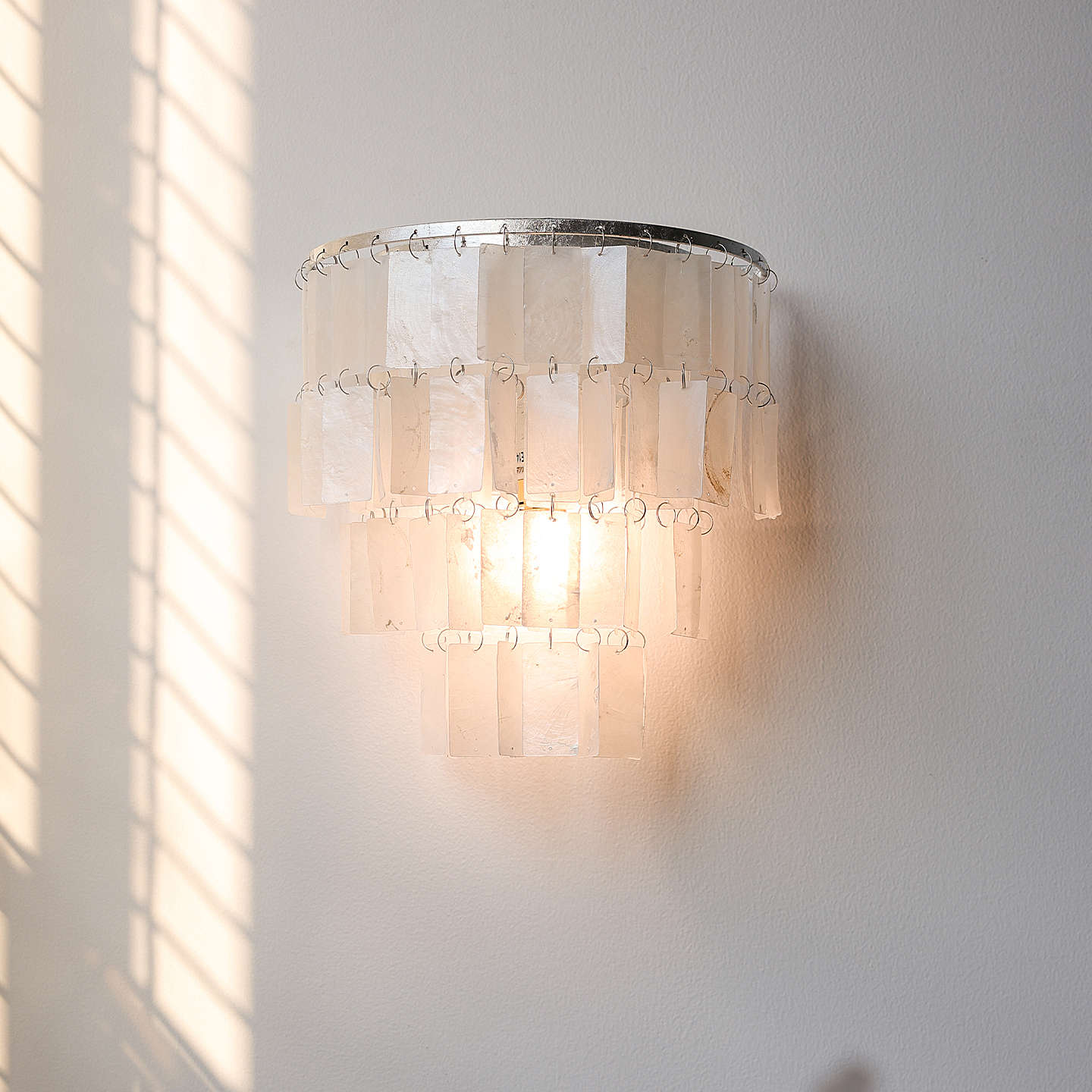 西早法式复古贝壳壁灯轻奢高级感书房卧室床头走廊创意灯设计师款