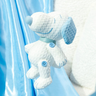 优迈正版史努比趣玩纽扣系列毛绒挂件盲盒snoopy霞光纽纽玩偶包挂