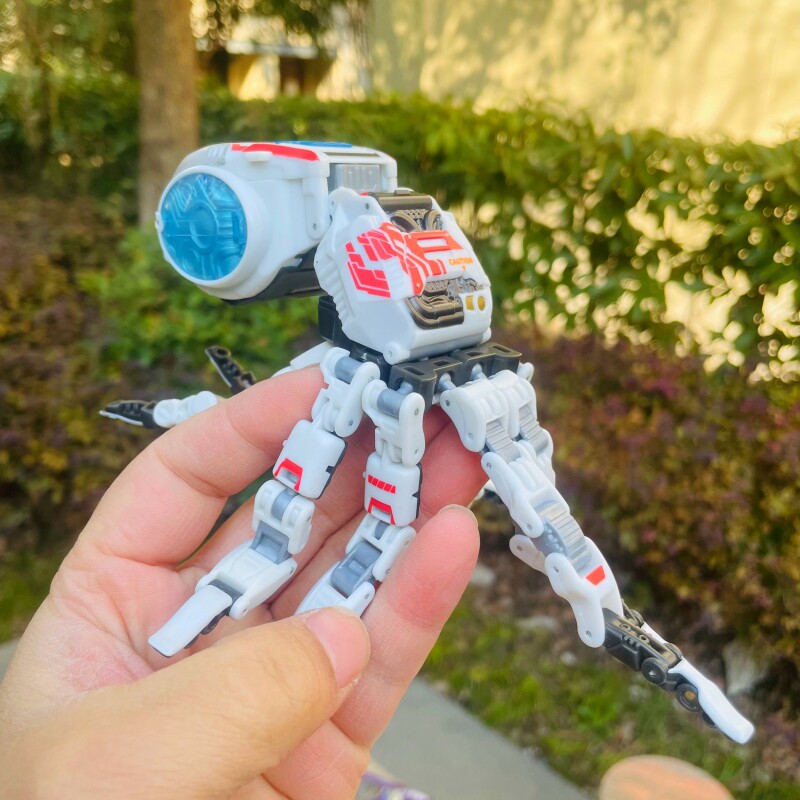 52toys猛兽匣系列旧世者章鱼变形玩具机甲手办拼装模型潮玩公仔