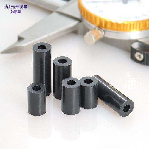 黑色/白色Φ7型ABS圆形管塑胶间