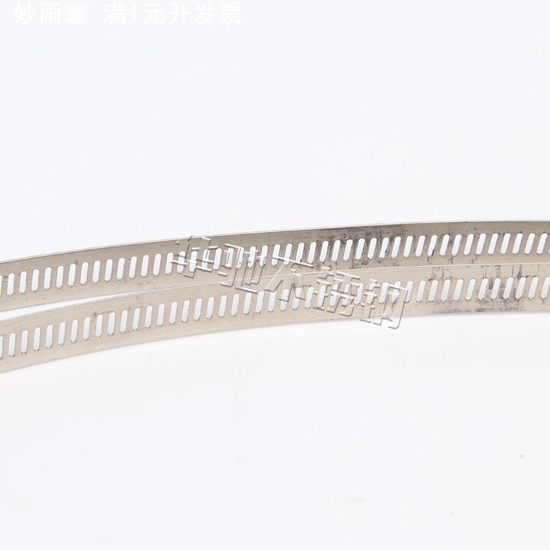 304速放式喉箍不锈钢快速卡箍活扣不锈钢扎带拆卸8寸松退扳倒式