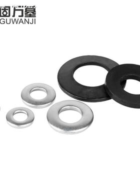 65MN锰钢黑色碟形垫圈304不锈钢鞍形锥形蝶型锁紧弹簧垫片M3-M40