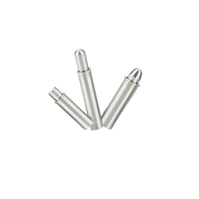 小径弹簧柱塞MPJS短型平头伸缩圆柱销球头柱塞圆头螺纹碰珠定位柱