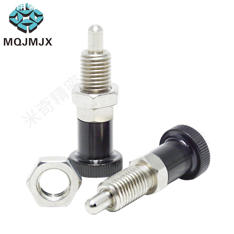 碳钢旋钮柱塞PXAL/PXKL不锈钢分度弹簧定位加长止动销SXPAL/SXPKL