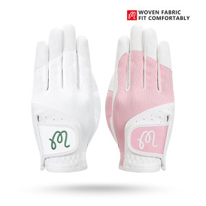 前行者运动用品韩国 M 高尔夫手套女士超纤皮耐磨运动 Golf球手套防滑透气#M01