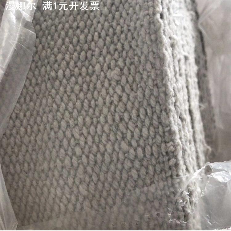 硅酸铝纤维布 隔热耐高温陶瓷纤维毯钢丝增强防火阻燃陶瓷纤维布