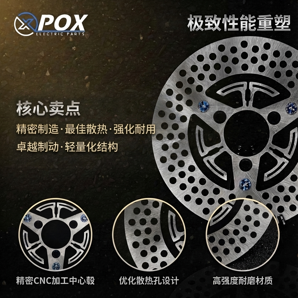 新款P68超大声飞机音刹车盘