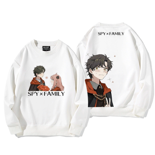 间谍过家家动漫画阿尼亚达米安cos周边圆领卫衣男女情侣宽松上衣