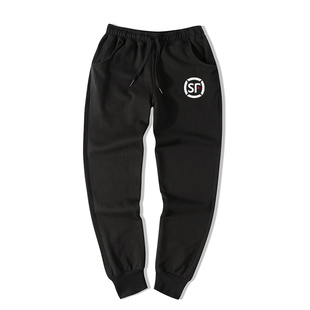 顺丰快递工作服可定制LOGO工装束脚运动裤子男女宽松休闲百搭裤子