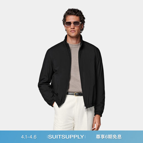 SUITSUPPLY黑色休闲外套