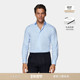 款 热卖 弧开领埃及棉时尚 正式 衬衫 SUITSUPPLY浅蓝色男士