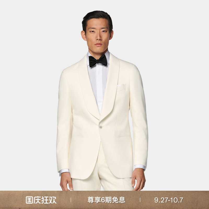 Suitsupply米白色礼服上衣