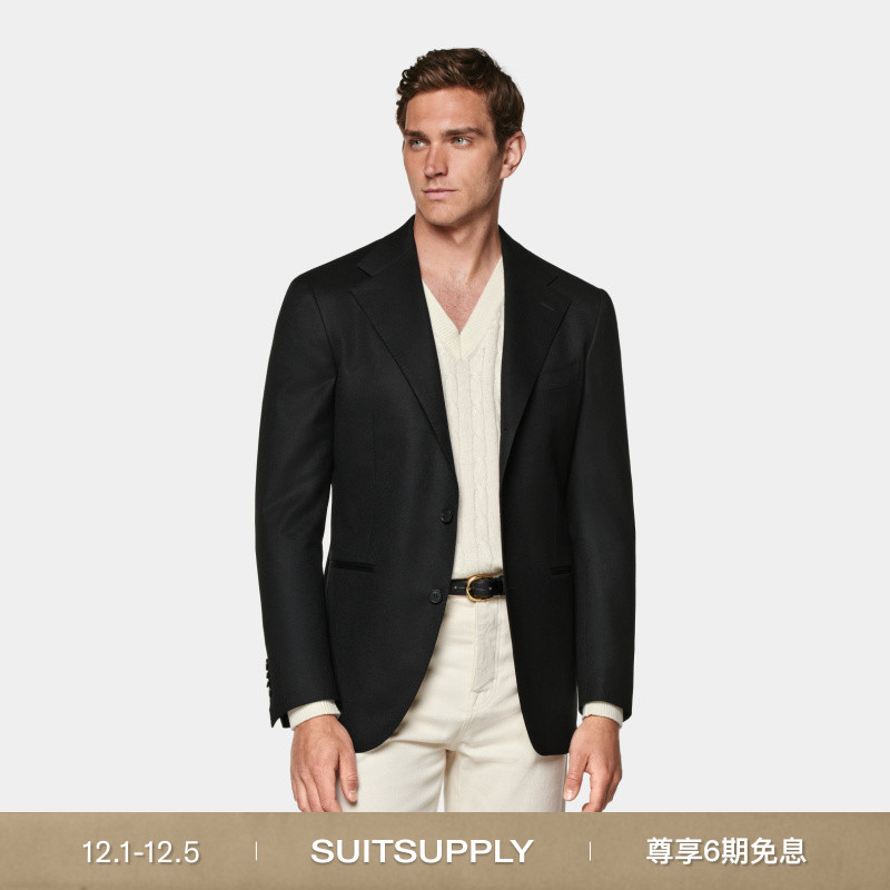 SuitsupplyS120支羊毛宽松西服
