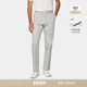 26春季 卡其裤 新品 SUITSUPPLY浅灰色棉混纺直筒修身