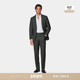 SUITSUPPLY深绿色热带羊毛西服男士 经典 西装 套装