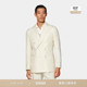 上衣外套 礼服西装 SUITSUPPLY 米白色棉混纺男士