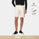 短裤 SUITSUPPLY夏季 面料砂砾色亚麻混纺直筒男士