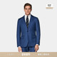 SUITSUPPLY中蓝色S110支羊毛外套男士 款 西装 上衣经典