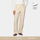 SUITSUPPLY浅棕色亚麻阔腿直筒长裤 26春季 新品