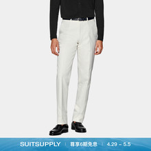 合体长裤 SUITSUPPLY米白色棉男士 新款 24夏季