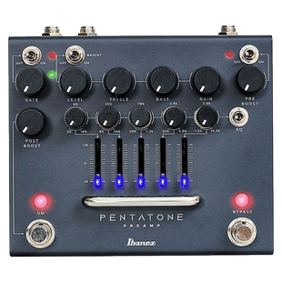 Ibanez依班娜 Pentatone PTPRE电吉他单块效果器多功能前级失真