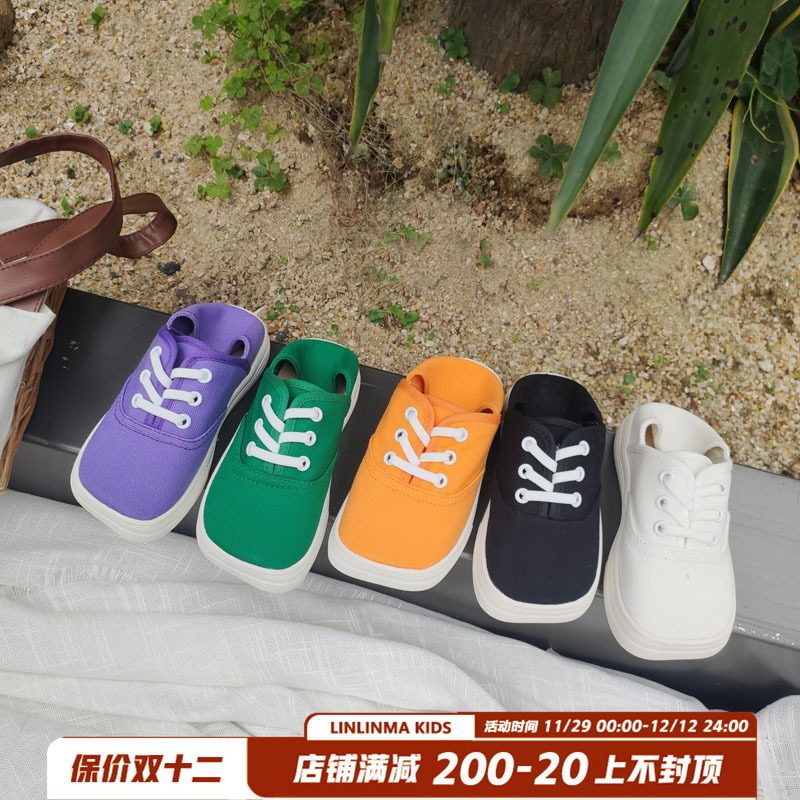 霖霖妈男婴童装儿童帆布鞋