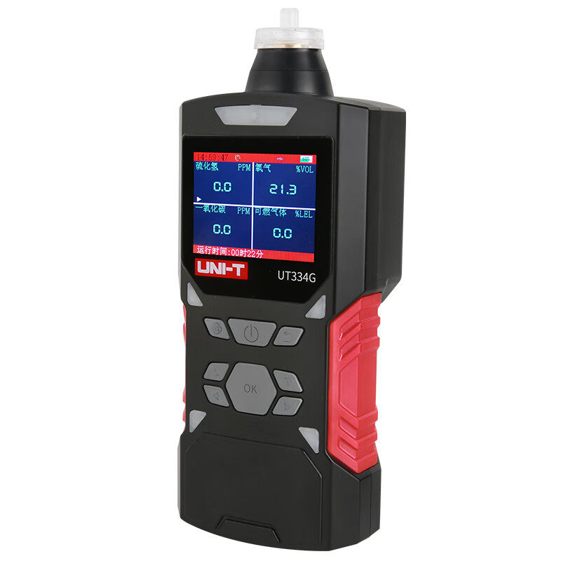 优利德行业仪表UT334G+/334-SF6泵吸式四合一六氟化硫气体检测仪