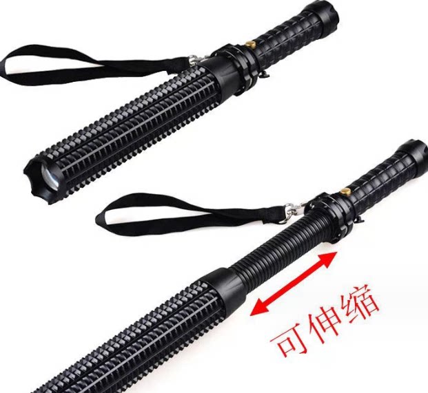Q5汽车安全锤破窗器铝合金狼牙手电筒