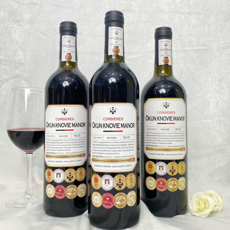 【清仓红酒】正品克诺维红酒15度干红葡萄酒六瓶一整箱红酒批发