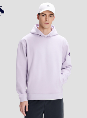 DESCENTE迪桑特ESSENTIAL系列男女同款休闲运动连帽卫衣