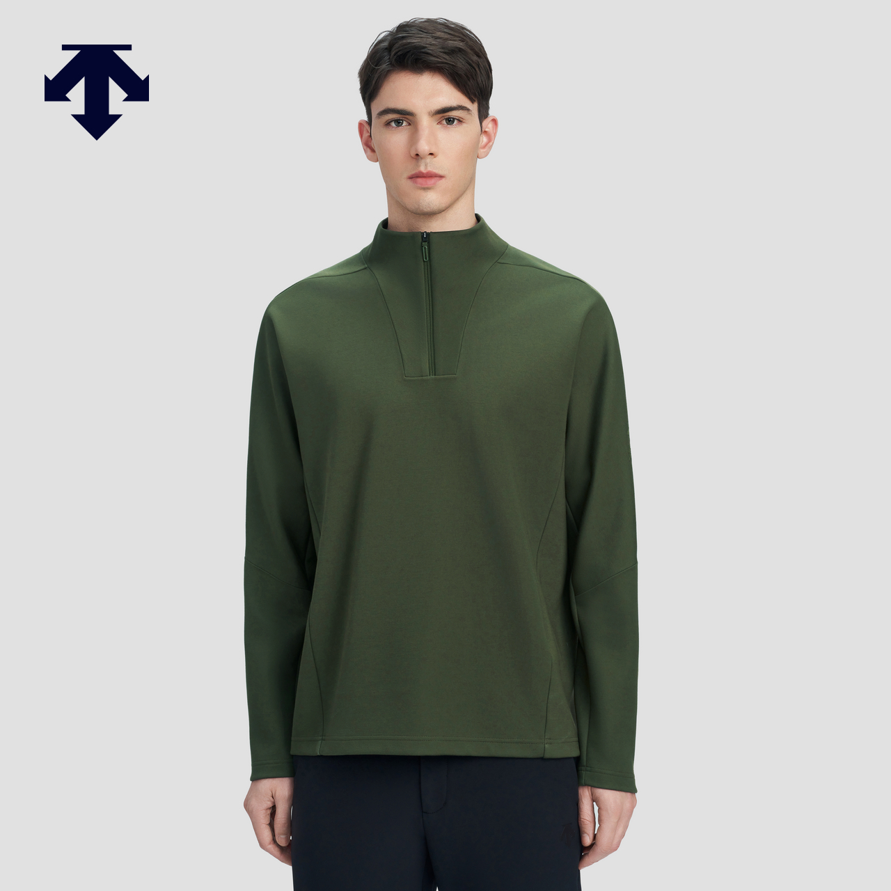 DESCENTE迪桑特DUALIS系列都市通勤男士长袖内搭冬季