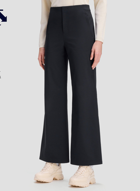 DESCENTE迪桑特WOMEN’S DUALIS女士防泼水垂感宽松梭织运动长裤