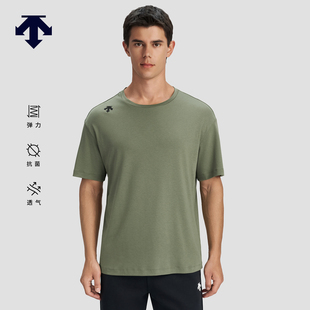DESCENTE迪桑特TRAINING系列综训训练运动健身男短袖 T恤