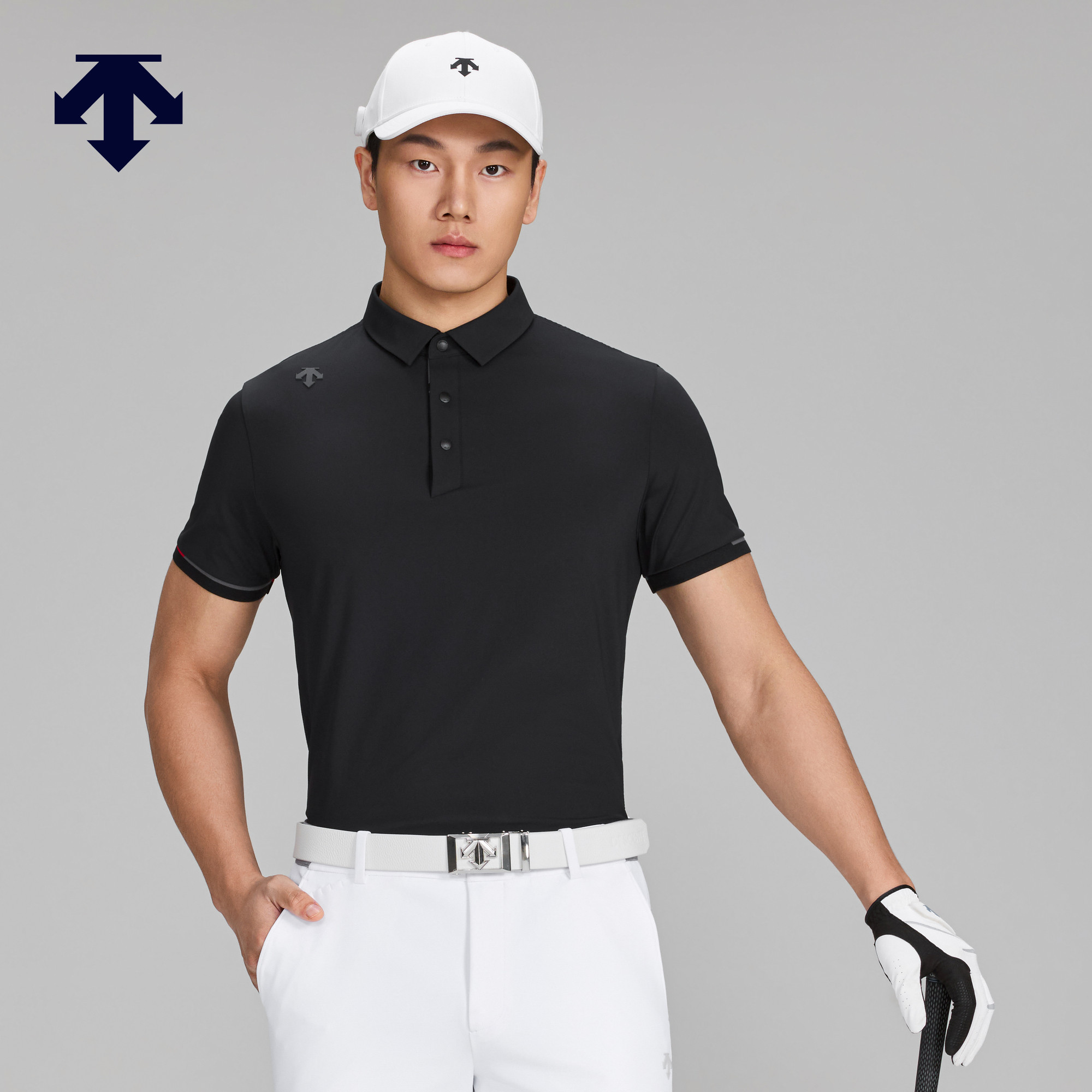 DESCENTEGOLF 迪桑特高尔夫 男士PRO系列短袖POLO衫早春新品,运动服/休闲服装,运动POLO衫,淘宝优惠券,粉丝福利购,淘宝优惠卷
