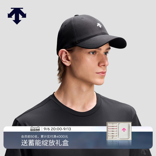 DESCENTE迪桑特MOVE PACK系列男女同款棒球帽