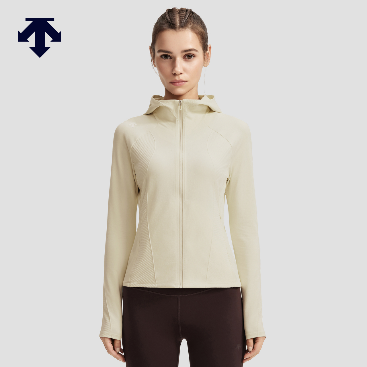 DESCENTE迪桑特WOMEN’S TRAINING系列女士针织运动上衣