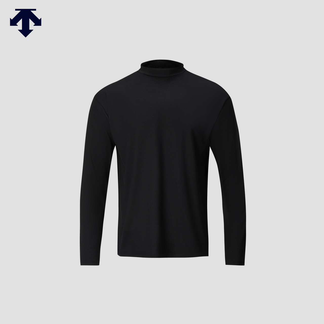 DESCENTE迪桑特ALLTERRAIN系列男士半高领长袖针织T恤