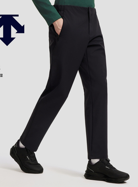 DESCENTE迪桑特TRAINING系列男士防水透湿软壳梭织运动长裤