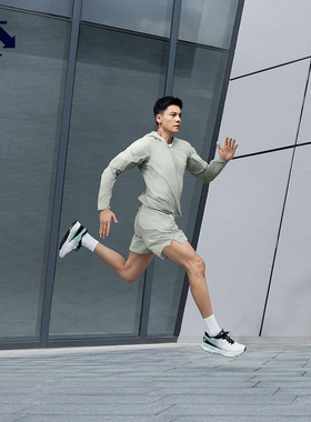 DESCENTE迪桑特RUNNING跑步运动男士防晒梭织上衣外套夏季